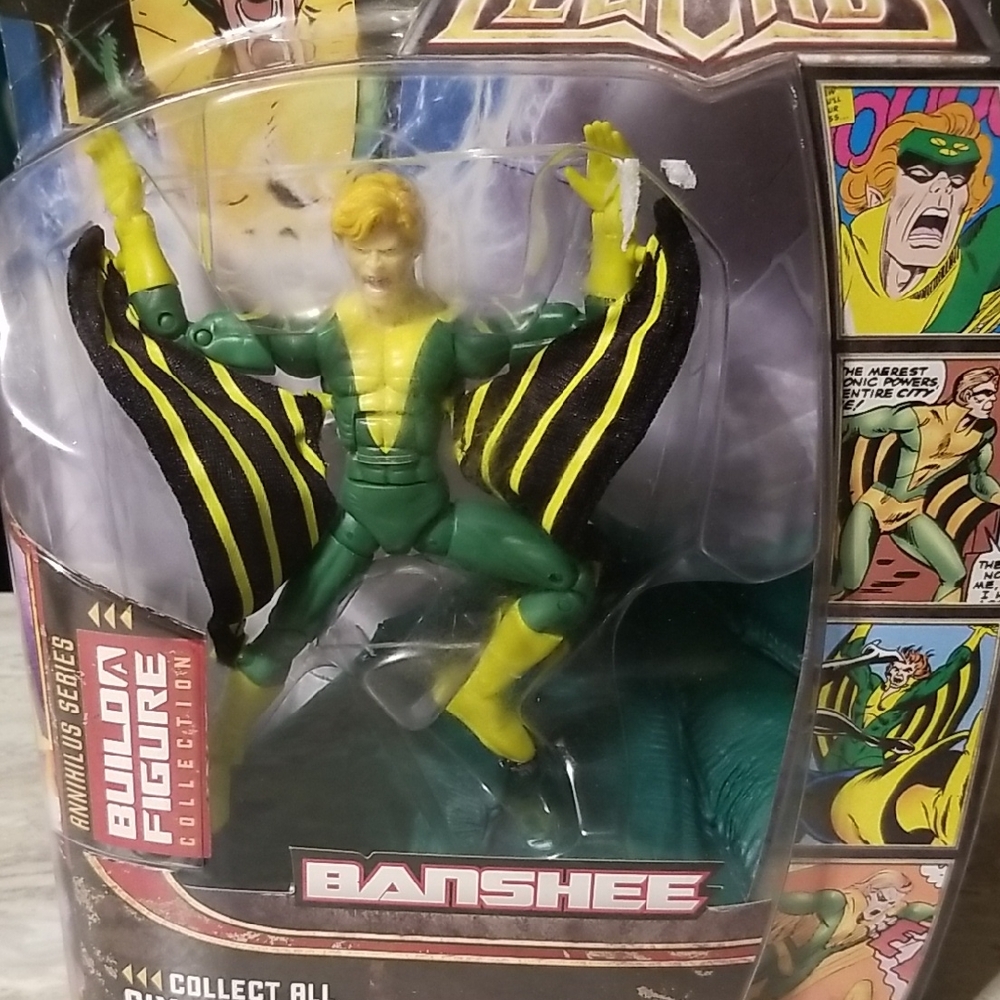 Marvel Legends Banshee In Package